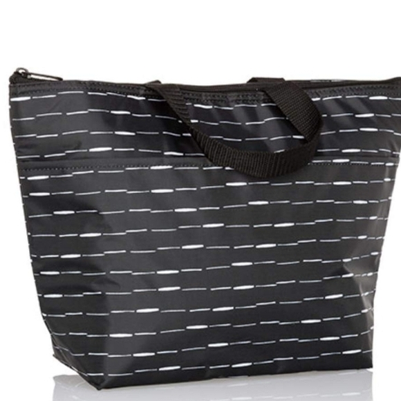 Thirty-One Black and White Thermal Tote - Picture 1 of 1